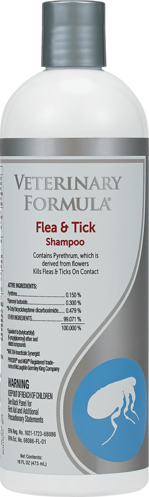 Veterinary Formula Clinical Care Flea Tick Shampoo Newton