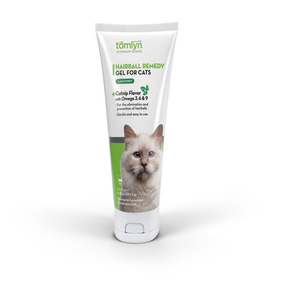 Tomlyn Laxatone® Hairball Remedy Catnip-Flavored Gel for Cats