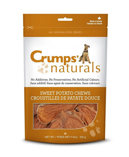 Crumps Naturals Sweet Potato Chews Dog Treats