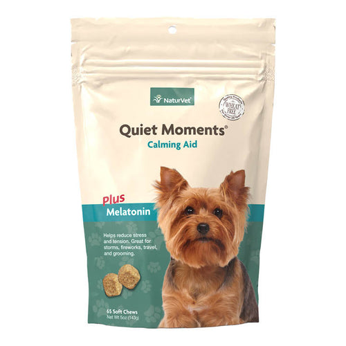 NaturVet Quiet Moments® Dog Calming Aid Soft Chews