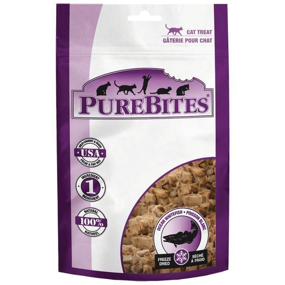 PUREBITES FREEZE DRIED OCEAN WHITEFISH CAT TREATS